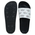 Women White Color Synthetic Material Casual Sliders