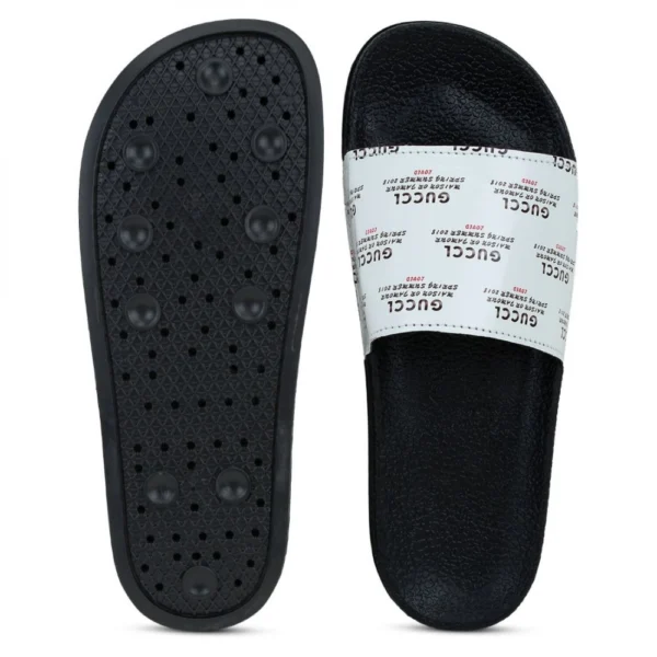 Women White Color Synthetic Material Casual Sliders