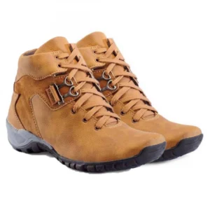 Men Tan Brown Color Synthetic Material Casual Boots
