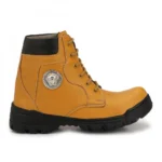 Men Brown Color Leatherette Material Casual Long Boots