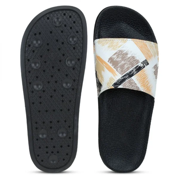 Women Multicolor Color Synthetic Material Casual Sliders