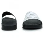 Women White Color Synthetic Material Casual Sliders