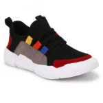 Men Black Color Canvas Material Casual Sneakers