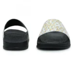 Women White Color Synthetic Material Casual Sliders
