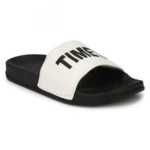 Women White Color Synthetic Material Casual Sliders