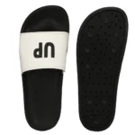 Women White Color Synthetic Material Casual Sliders