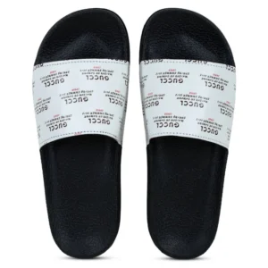 Women White Color Synthetic Material Casual Sliders
