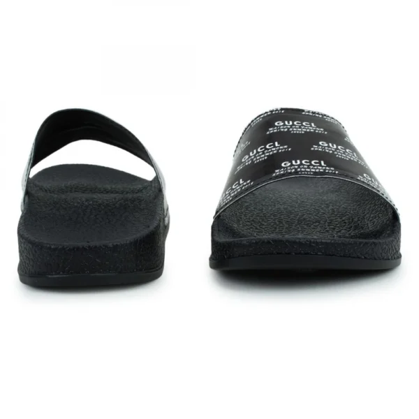 Women Black Color Synthetic Material Casual Sliders