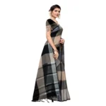 Women's Cotton Saree (Multi, 5-6 Mtrs)