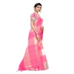 Women's Cotton Saree (Multi, 5-6 Mtrs)