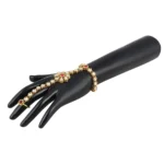 Women's Gold Plated Elegant Hathphool Bracelet-Gold