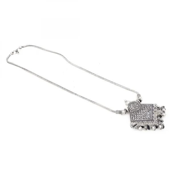 Designer Chain Oxidized German Silver Necklace