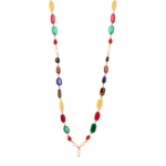 Designer Premium Multi Colour Onyx Stone Necklace