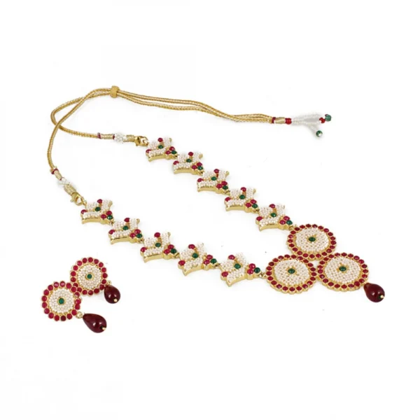 Basra Pearl Gold Plated Necklace