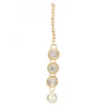 Pearl Traditional Gold Plated Kundan Necklace Set with Maang Tikka