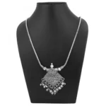 Designer Chain Oxidized German Silver Necklace
