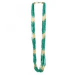 Designer Green Stylish Beads Necklace