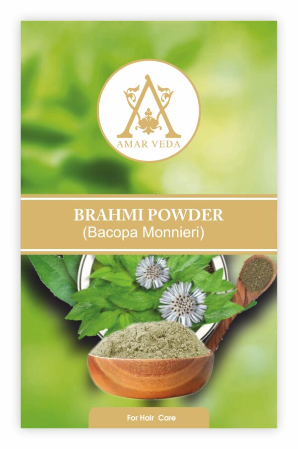 Amar Veda BRAHMI POWDER | BACOPA MONNIERI | 100% Natural |