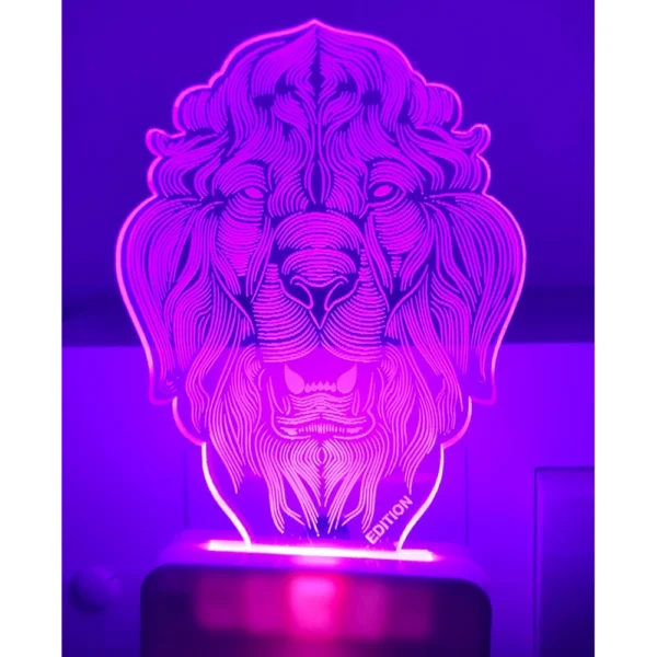 Big Lion AC Adapter Night Lamp