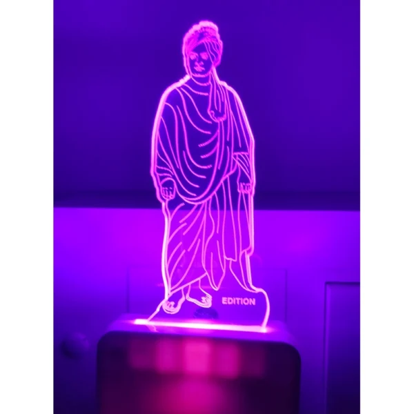 Vivekanandha Statue AC Adapter Night Lamp