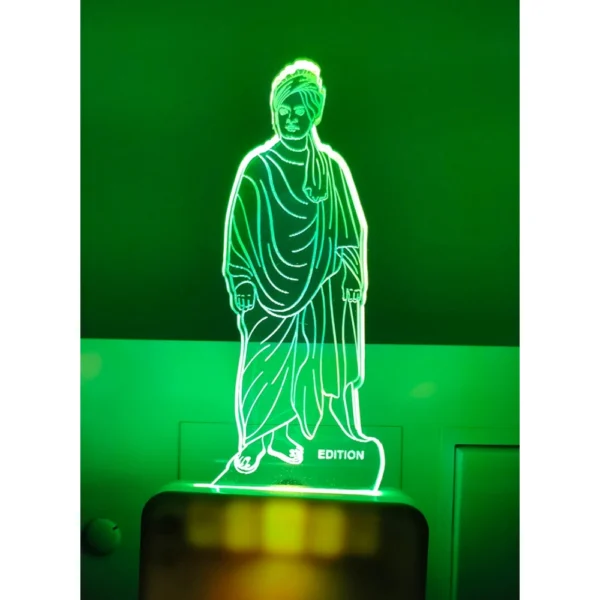 Vivekanandha Statue AC Adapter Night Lamp