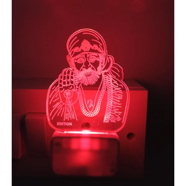 Generic Shridi Sai Baba AC Adapter Night Lamp