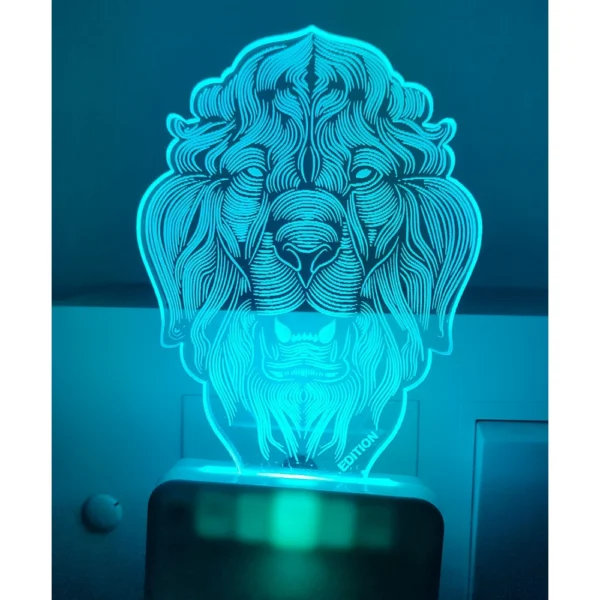 Big Lion AC Adapter Night Lamp