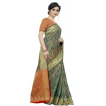 Women's Jacquard Saree (Multi ,5-6Mtrs)