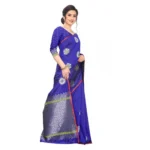 Women's Jacquard Saree (Blue ,5-6Mtrs)