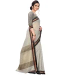 Women's Cotton Silk Sarees (Greay , 5-6Mtrs)
