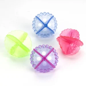 Generic Pack Of_3 Laundry Washing Ball Use Without Detergent(4 Pcs Set ) (Color: Assorted)