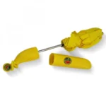 Generic Stylish Banana Shaped Mini Foldable Umbrella (Color: Assorted)