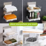 Generic Pack Of 2_Soap Holder Magic Sticker