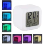 Generic Usb Powered Clock Led Display Snooze Time Temperature Alarm Clock Mirror Digital Clock