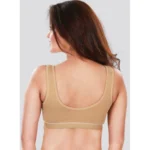 Dermawear Women's Sports Brassiere (Model: SB-1104, Color:Skin, Material: 4D Stretch)