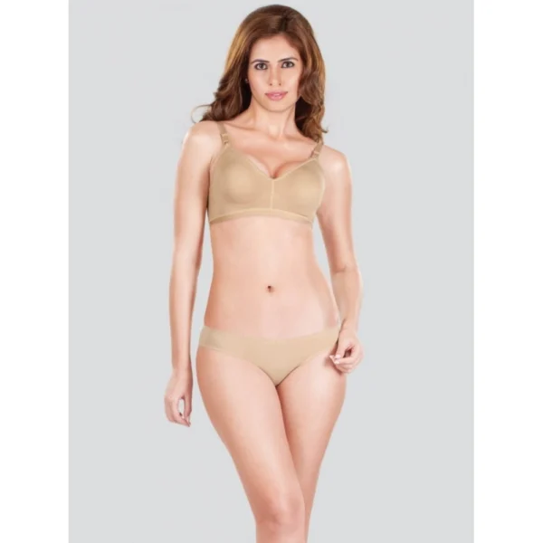Dermawear Women's Ally Bust Shaper Brassiere (Model: Ally, Color:Skin, Material: 4D Stretch)