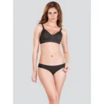 Dermawear Women's Ally Bust Shaper Brassiere(Model: Ally, Color:Black, Material: 4D Stretch)