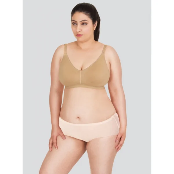 Dermawear Women's Ally Plus Support Bust Shaper Brassiere (Model: Ally Plus, Color:Skin, Material: 4D Stretch)