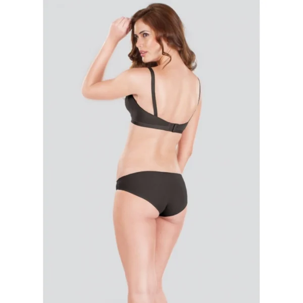 Dermawear Women's Ally Bust Shaper Brassiere(Model: Ally, Color:Black, Material: 4D Stretch)