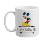 Generic Mickey Mouse Printed Ceramic Coffee Mug (Color: White, Capacity: 350ml)