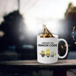 Generic Minion Code Printed Ceramic Coffee Mug (Color: White, Capacity: 350ml)