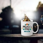 Generic Mother's Day Printed Ceramic Coffee Mug (Color: White, Capacity: 350ml)