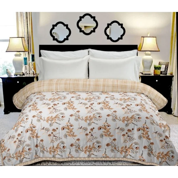Generic Cotton Single Reversible Light Weight Blanket Single 152X228 Cm (Color: Multi Color, Material: Cotton)