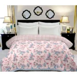 Generic Cotton Double Reversible Light Weight Blanket King Size 228X254 Cm (Color: Multi Color, Material: Cotton)