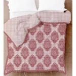 Generic Cotton Double Reversible Light Weight Blanket King Size 228X254 Cm (Color: Multi Color, Material: Cotton)