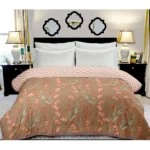 Generic Cotton Double Reversible Light Weight Blanket King Size 228X254 Cm (Color: Multi Color, Material: Cotton)