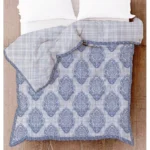 Generic Cotton Double Reversible Light Weight Blanket King Size 228X254 Cm (Color: Multi Color, Material: Cotton)