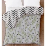 Generic Cotton Single Reversible Light Weight Blanket Single 152X228 Cm (Color: Multi Color, Material: Cotton)