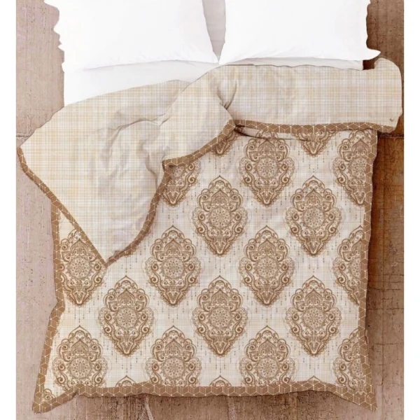 Generic Cotton Double Reversible Light Weight Blanket King Size 228X254 Cm (Color: Multi Color, Material: Cotton)