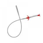 Pack Of_2 Metal Wire Brush Hand Kitchen Sink Cleaning Hook Sewer Dredging Device Spring Pipe Hair Dredging Tool (Color: Assorted)